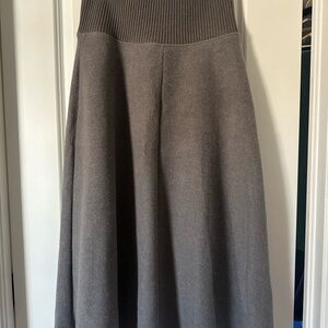 Zara Charcoal A-Line Skirt